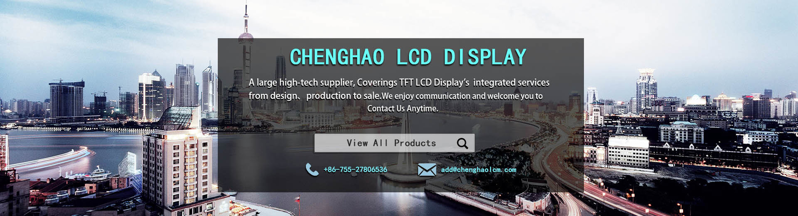 TFT LCD Kapasitif Dokunmatik Ekran