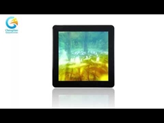 Tüm Siyah Efekt Kare TFT Ekranı 3.95 inç 480x480 TFT LCD Kapasitatif Dokunmatik Ekran