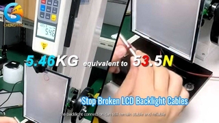 Endüstriyel LCD Güvenilirliği için Arka Işık Kablo Çekme Gücü Nasıl Artırılır.mp4