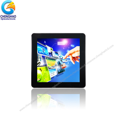3.95 inç kare dokunmatik ekran 24 bit RGB tüm siyah efekt 480X480 TFT LCD panelli