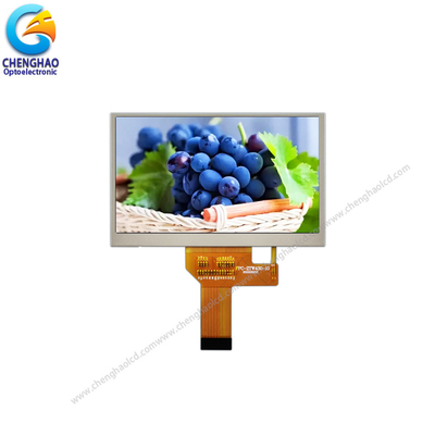Yüksek Parlaklıklı TFT Ekran Modülü 4.3 Inch 1280x720 1000 Nit Parlaklığıyla