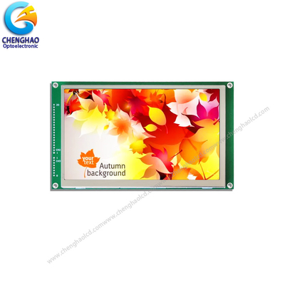 Yüksek Parlaklık TFT LCD Ekranı 7.0 Inch 800x480 Çözünürlük PCB Sürücü Kuruluyla
