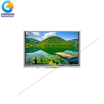 5.0 inç LCD dokunmatik monitör 800X480 12 Saat Görme Yönü Küçük LCD panelli