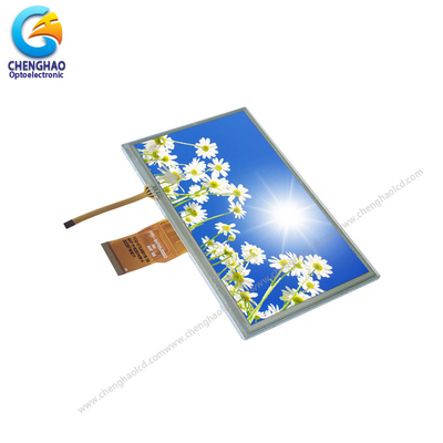 1024x600 HD Tft LCD 7.0 Inch 24 Bit RGB 50 Pin Küçük LCD Dokunmatik Ekran