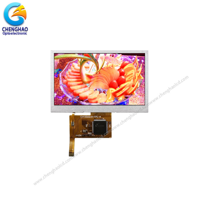Yüksek Parlaklık IPS LCD Ekranı 4.3 Inch 480x272 WQVGA 10pin SPI TFT LCD Ekranı