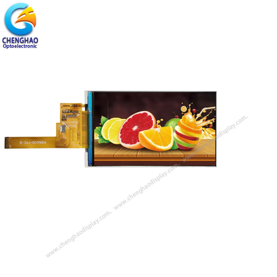 2 Şeritli MIPI DSI LCD Ekran Modülü Wvga 480*800 Nokta Vuruşlu 4 İnç Tft