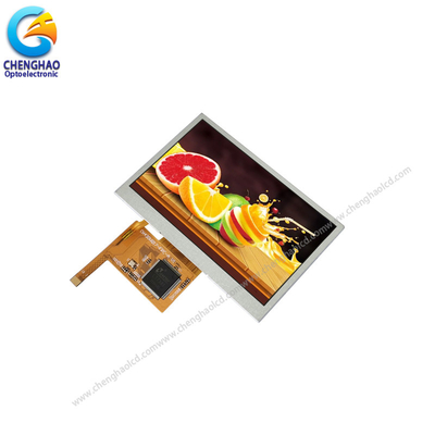 Wqvga Endüstriyel LCD Ekran Modülü 1000 Nit 480 * 272 10pin Renkli Tft Ekran