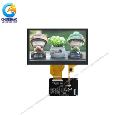 Tıbbi Sınıf TFT LCD Kapasitif Dokunmatik Ekran 50pin 7 inç 800x480 Wvga Modülü