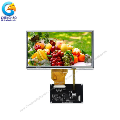 Dirençli Dokunmatik Panelli Dokunmatik Ekran 7 İnç 800 * 480 LCD Ekran Modülü