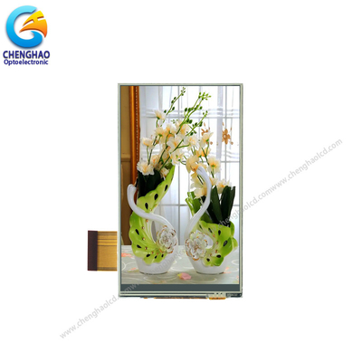 SPI RGB Çoklu Arayüz Küçük LCD Dokunmatik Ekran 5 İnç 480 * 854 Çözünürlük 45pin