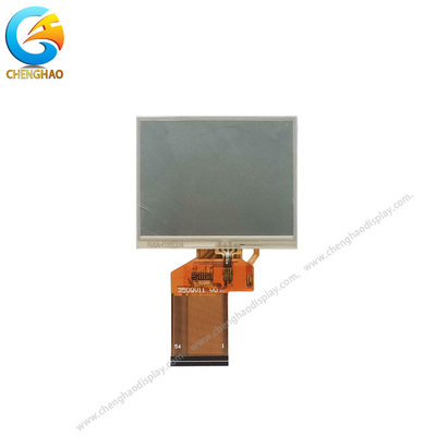 24bit RGB 320*240 Küçük LCD Dokunmatik Ekran 3,5 inç TFT Dirençli Dokunmatik Ekran