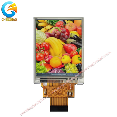 Özel 200~2000 Cd/m2 Parlaklık LCD Dokunmatik Ekran 1,8 inç 128x160 Piksel