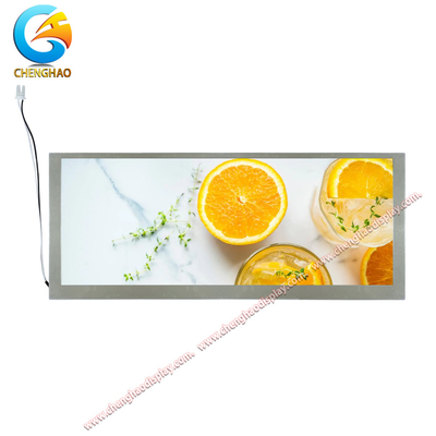10.25 Inch Tft LCD Modülü Tüm Görme açısı 1280x480 Piksel CE RoHS Sertifikası
