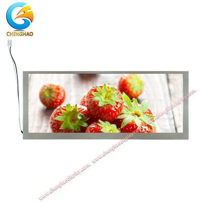1280*480 Nokta Geniş ekran I2c LCD Ekran Modülü 10.3 Inch 60 Pins Fpc Yüksek parlaklık