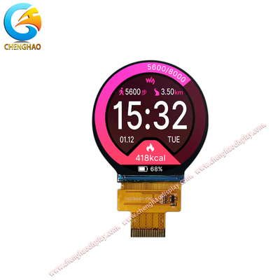ST7701 2.1 inç Yuvarlak Tft LCD Ekran Yuvarlak LCD Monitör