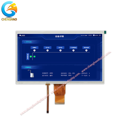 Rezistif dokunmatik panel LCD ekran modülü 10.1 inç 16.7m renkler