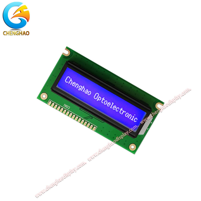16x2 Özel LCD Modülü 1602 Karakter Serial Mavi Arkaplan