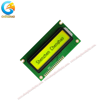 16x02 Stn Monokrom LCD Ekranı Saat 6 Görme açısı ile