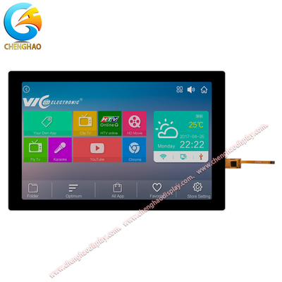10.1 inç Endüstriyel LCD Modülü 80/80/80/80 I2C Touch ile Tüm Görme Açısı