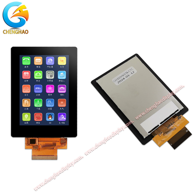 Fabrika Özel 3.5 Inç TFT LCD Dokunmatik Ekran Kapasitatif Dokunmatik Panel