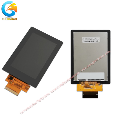 320x480 çözünürlük TFT LCD RENGLİ ekran 6:00 Görme açısı 3,5 inç