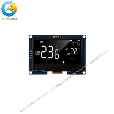 4 Pin OLED Ekran Modülü IIC 2.42 inç 12864 HD Monokrom Ekranlı Arayüz