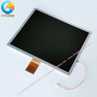 Özel 10.4 Inch Ekran 60 Pin FPC 800*480 Piksel RGB Arayüzüyle