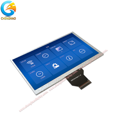 7 inç Özel LCD Ekran 800 * 480 Çözünürlük 50 pin Renkli Tft Ekran