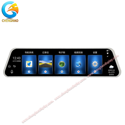 11.9 inç Tft IPS LCD ekran 1920x440 çözünürlüğü Araç Arka Görünüm Ayna Ekranı