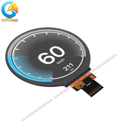 4 Inch IPS Yuvarlak LCD Ekran 720 * 720 Çözünürlük SPI RGB Arayüzü ile