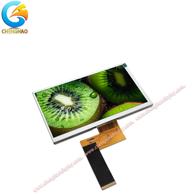 800x480 IPS TFT LCD Ekran 40 Pin RGB Arayüzü 7 Inch Renkli Ekran