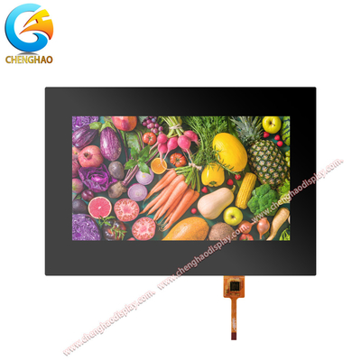 Yüksek Parlaklıklı LCD Ekran Modülü 7 inç 1024 600 Renkli Tft Kapasitif Dokunma ile