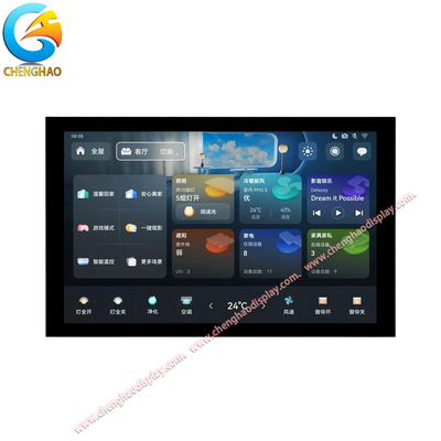 800x1280 çözünürlük 10.1 Inch TFT LCD Panel Capacitive Touch Panel Tipi ve IPS Free Viewing Direction