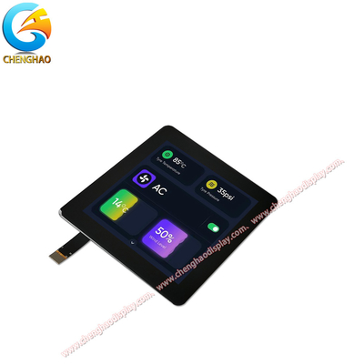 MIPI arayüzü ile tüm siyah LCD dokunmatik ekran 4 inç 480x480