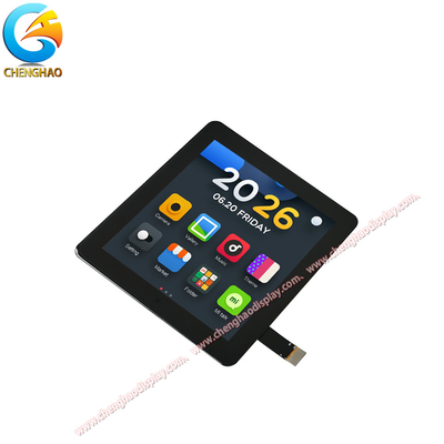 480x480 kare LCD dokunmatik ekran ekranı 4 inç IPS TFT 86 kutu için