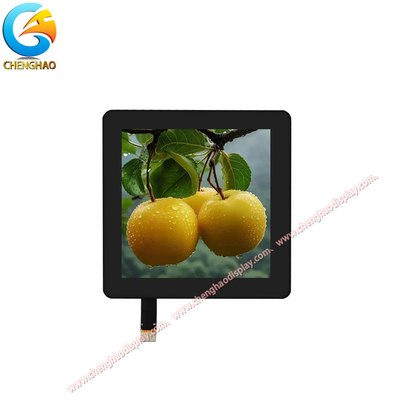 4 İnç Tıbbi LCD Ekran Tamamen siyah 480x480 MIPI Arayüzü ile