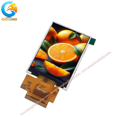 2.8 İnç TFT LCD Ekran 240x320 IPS Serbest Görüntüleme Yönü ile 50 Pin FPC