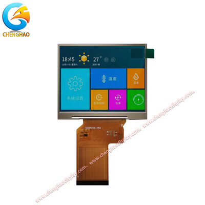 3.5 İnç IPS TFT LCD Ekran Modülü 640x480 SPI Yüksek Parlaklık Endüstriyel HMI için