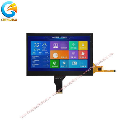 7 İnç IPS TFT LCD Ekran Modülü 1024x600 MIPI Kapasitif Dokunmatik Endüstriyel HMI için