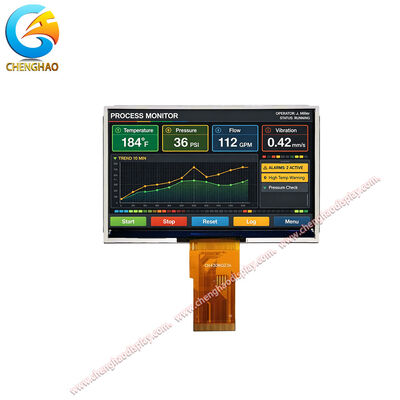 4Sanayi HMI için.3 inç IPS TFT LCD Ekran Modülü 480x272 SPI QSPI MCU