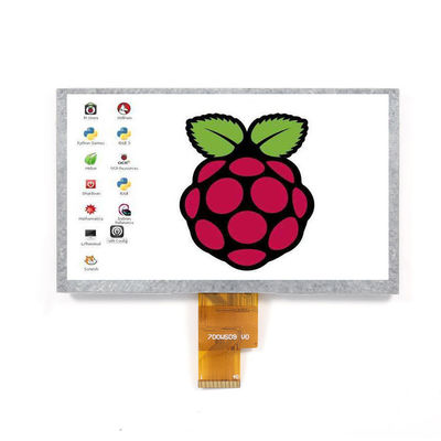 7 inç MIPI Arabirimi Endüstriyel LCD Ekran Monitörleri Normalde siyah