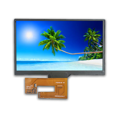 7 inç IPS LVDS Küçük LCD dokunmatik ekran 1024x600 Beyaz LED arka ışık