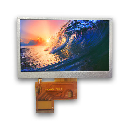 MCU 250cd/m2 LCD dokunmatik ekran modülü 8 9 16 18 Bit 32 Pin
