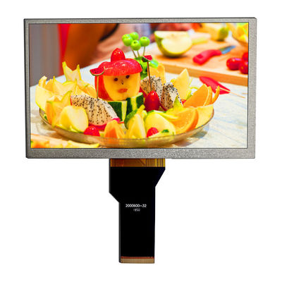 800x480 Matrix Dots TFT LCD Monitör 12 Saat 24 Bit RGB 250nits