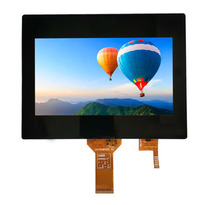 850cd/m2 TFT LCD Kapasitatif dokunmatik ekran 800x480 CTP I2C Tft LCD Modülü 7