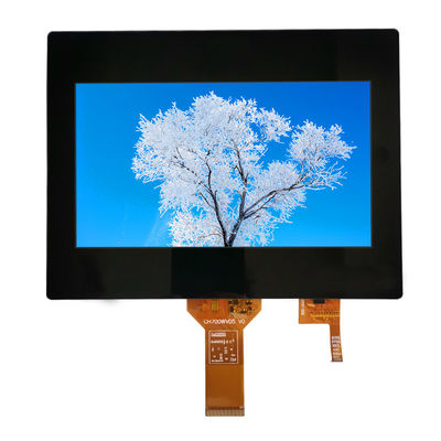 800×480 FPC I2c Ctp LCD Ekran Modülü 850cd/M2 LCD Monitör Modülü 7'