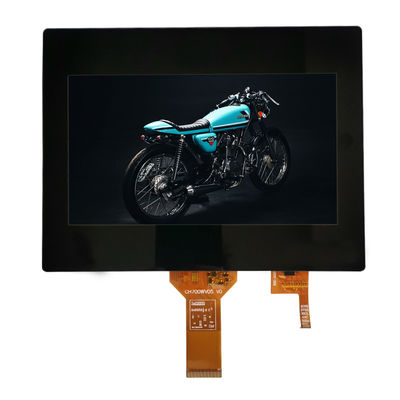 FPC 850cd/M2 TFT LCD Kapasitatif dokunmatik ekran 800x480 Beyaz LED arka ışık