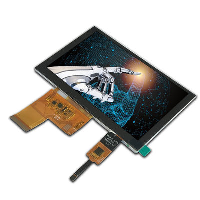ISO9001 800x480 LCD Dokunmatik Ekran Modülü RGB 40 Pin FPC Bağlantısı