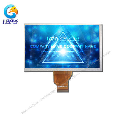 7 In 50 Pin 250cd/m2 800x480 Rgb Tft LCD Monitor CH700WV01 Araba için