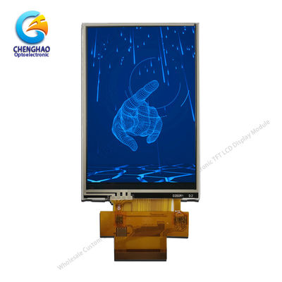 İletişimsel RTP IPS TFT LCD Ekranı 3.5''' 320x480 Resistif Dokunmatik Ekran Paneli
